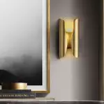 Thoven Modern H-Shaped Metal Wall Sconce