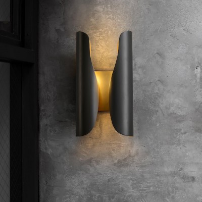 Thoven Modern H-Shaped Metal Wall Sconce Thoven Modern H-Shaped Metal Wall Sconce