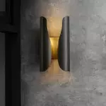 Thoven Modern H-Shaped Metal Wall Sconce