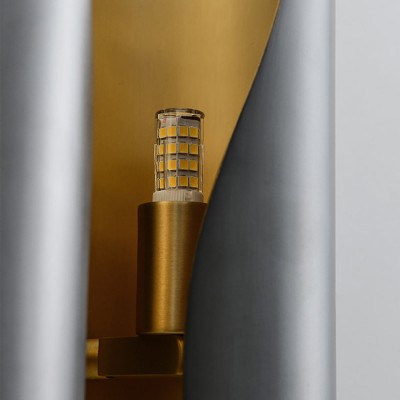 Thoven Modern H-Shaped Metal Wall Sconce Thoven Modern H-Shaped Metal Wall Sconce