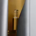 Thoven Modern H-Shaped Metal Wall Sconce