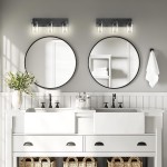 Pyros Farmhouse Clear Glass Cylinder Vanity Wall Light Pyros Farmhouse Clear Glass Cylinder Vanity Wall Light