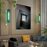 Janvy Modern Exquisite Glass Wall Sconce