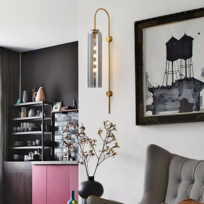 Janvy Modern Exquisite Glass Wall Sconce Janvy Modern Exquisite Glass Wall Sconce