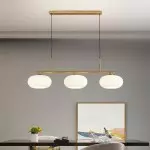 Axel Rustic Pleated Shade Wood Chandelier Axel Rustic Pleated Shade Wood Chandelier