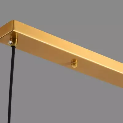 Wrythe 3-Light Milk Glass Linear Pendant Light