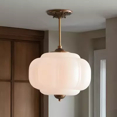 Ozita Retro Semi-Flush Mount Eloise Pendant Light Ozita Retro Semi-Flush Mount Eloise Pendant Light