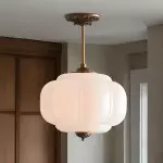 Ozita Retro Semi-Flush Mount Eloise Pendant Light