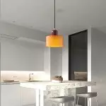 Colorful Creative Small Fresh Glass Shade Pendant Light