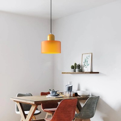 Colorful Creative Small Fresh Glass Shade Pendant Light Colorful Creative Small Fresh Glass Shade Pendant Light