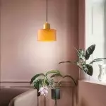 Colorful Creative Small Fresh Glass Shade Pendant Light