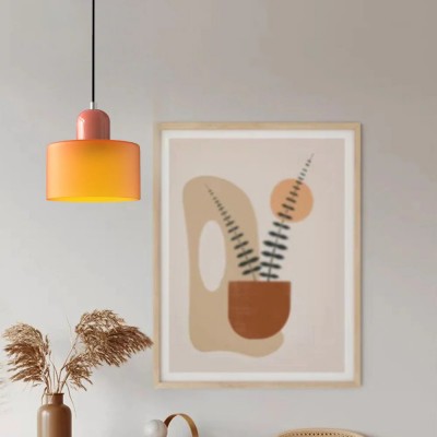 Colorful Creative Small Fresh Glass Shade Pendant Light Colorful Creative Small Fresh Glass Shade Pendant Light