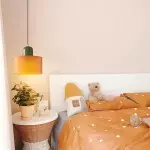 Colorful Creative Small Fresh Glass Shade Pendant Light