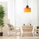 Colorful Creative Small Fresh Glass Shade Pendant Light
