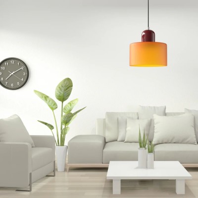 Colorful Creative Small Fresh Glass Shade Pendant Light Colorful Creative Small Fresh Glass Shade Pendant Light