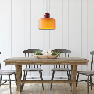 Colorful Creative Small Fresh Glass Shade Pendant Light Colorful Creative Small Fresh Glass Shade Pendant Light