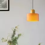 Colorful Creative Small Fresh Glass Shade Pendant Light