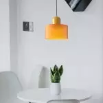 Colorful Creative Small Fresh Glass Shade Pendant Light