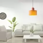 Colorful Creative Small Fresh Glass Shade Pendant Light