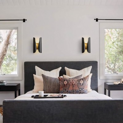 Thoven Modern H-Shaped Metal Wall Sconce Thoven Modern H-Shaped Metal Wall Sconce