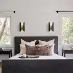 Thoven Modern H-Shaped Metal Wall Sconce