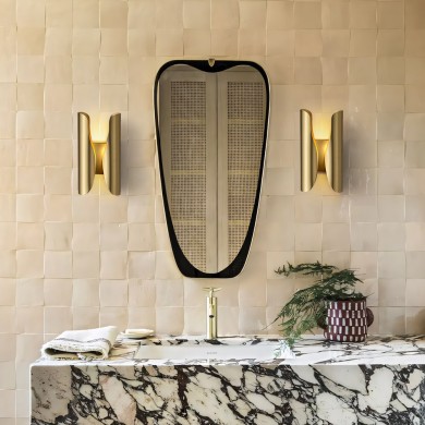 Thoven Modern H-Shaped Metal Wall Sconce