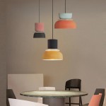 Vesperia Nordic Macaron Pendant Light for Round Dining Table