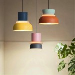 Vesperia Nordic Macaron Pendant Light for Round Dining Table