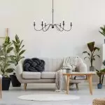 Alistair Vintage Candle Style Metal Chandelier