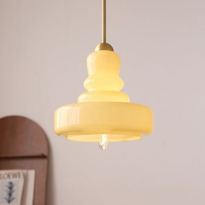 Carla Colorful Gourd Shaped Glass Shade Pendant Light Carla Colorful Gourd Shaped Glass Shade Pendant Light