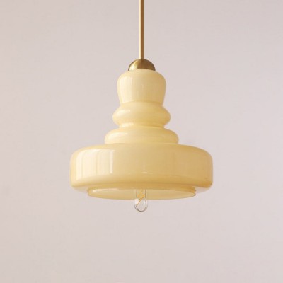 Carla Colorful Gourd Shaped Glass Shade Pendant Light Carla Colorful Gourd Shaped Glass Shade Pendant Light