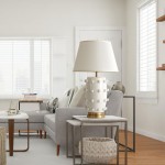 Ramon Modern Medium Ceramic Table Lamp with Linden Shade