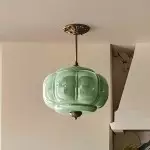 Drilon Nordic Minimalist Morandi Matte Metal Pendant Light