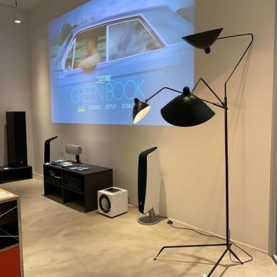 Serge mouille  floor lamp