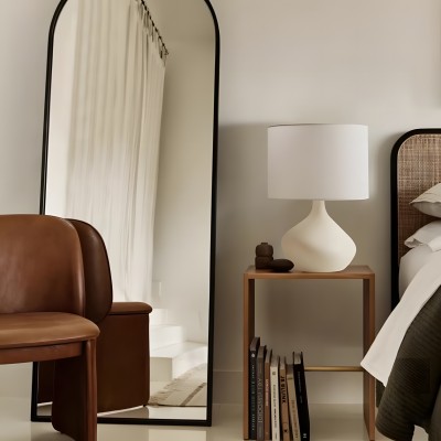 Daphne Vintage Ceramic Linen Shade Table Lamp Daphne Vintage Ceramic Linen Shade Table Lamp