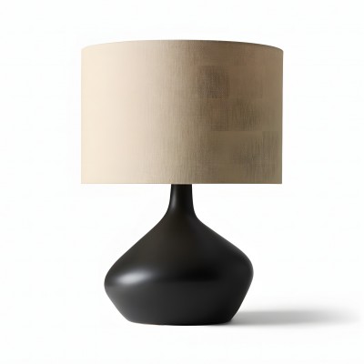 Daphne Vintage Ceramic Linen Shade Table Lamp Daphne Vintage Ceramic Linen Shade Table Lamp