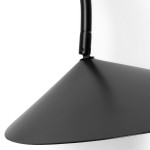 Zoya Modern Industrial Alocasia Leaf Wall Sconce