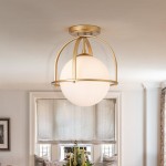 Aurea Vintage Globe Flush Mount Ceiling Light Aurea Vintage Globe Flush Mount Ceiling Light