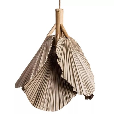 Ethan Coastal Boho Palm Leaves Pendant Light Ethan Coastal Boho Palm Leaves Pendant Light