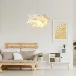 Carrow White Cloud Paper Pendant Lamp