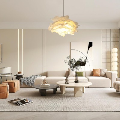 Carrow White Cloud Paper Pendant Lamp Carrow White Cloud Paper Pendant Lamp