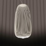 Gianni Lightweight Spokes Shaped LED Pendant Lamp