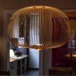 Gianni Lightweight Spokes Shaped LED Pendant Lamp