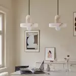 Vyndorix Farmhouse Hat Shaped Alabaster Pendant Light Vyndorix Farmhouse Hat Shaped Alabaster Pendant Light