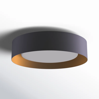 Zenith Nordic Minimalist Metal Round Semi Flush Mount Ceiling Light Zenith Nordic Minimalist Metal Round Semi Flush Mount Ceiling Light