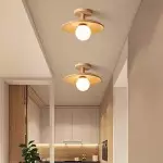 Oza Wooden Plafon Ceiling Light