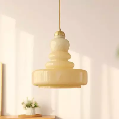 Carla Colorful Gourd Shaped Glass Shade Pendant Light Carla Colorful Gourd Shaped Glass Shade Pendant Light