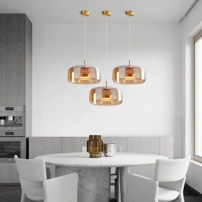 Raith Mouth Blown Glass Shade Pendant Light Raith Mouth Blown Glass Shade Pendant Light