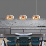 Raith Mouth Blown Glass Shade Pendant Light