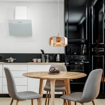Raith Mouth Blown Glass Shade Pendant Light Raith Mouth Blown Glass Shade Pendant Light